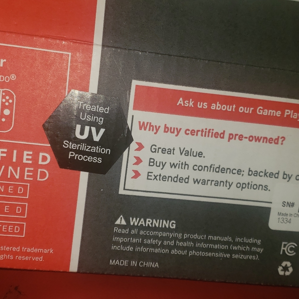 new Nintendo switch - Picture 5 of 5